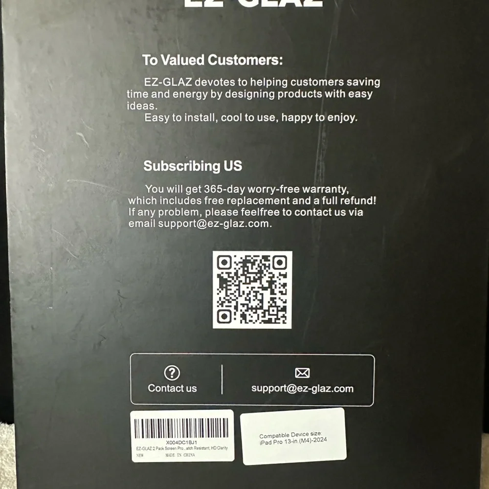 Screen Protector for Tablets - Black